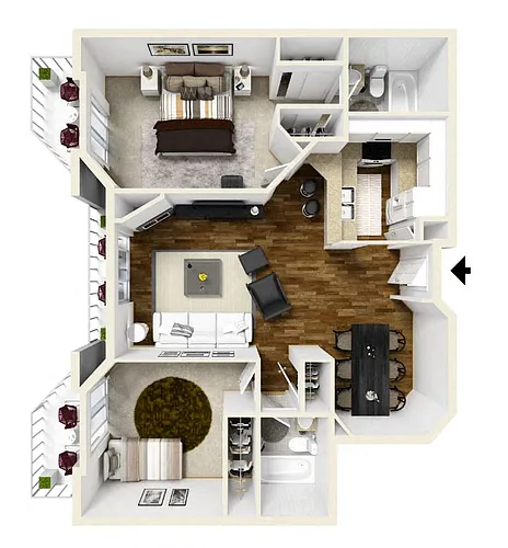 Floor plan 2A