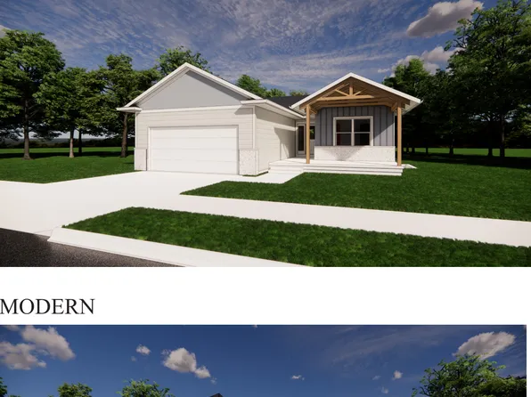 Spruce - Modern - 50' Front Load Plan, Dows Farm Agri-community