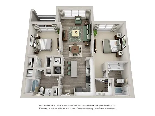 Floor plan B2A
