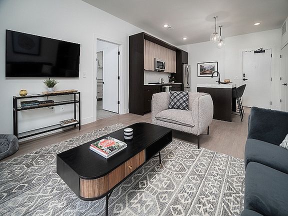 Living Room & Open Kitchen