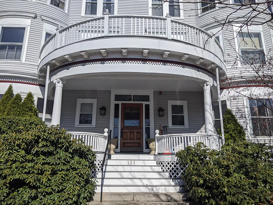Front steps and patio, a beautiful spot in the summer..