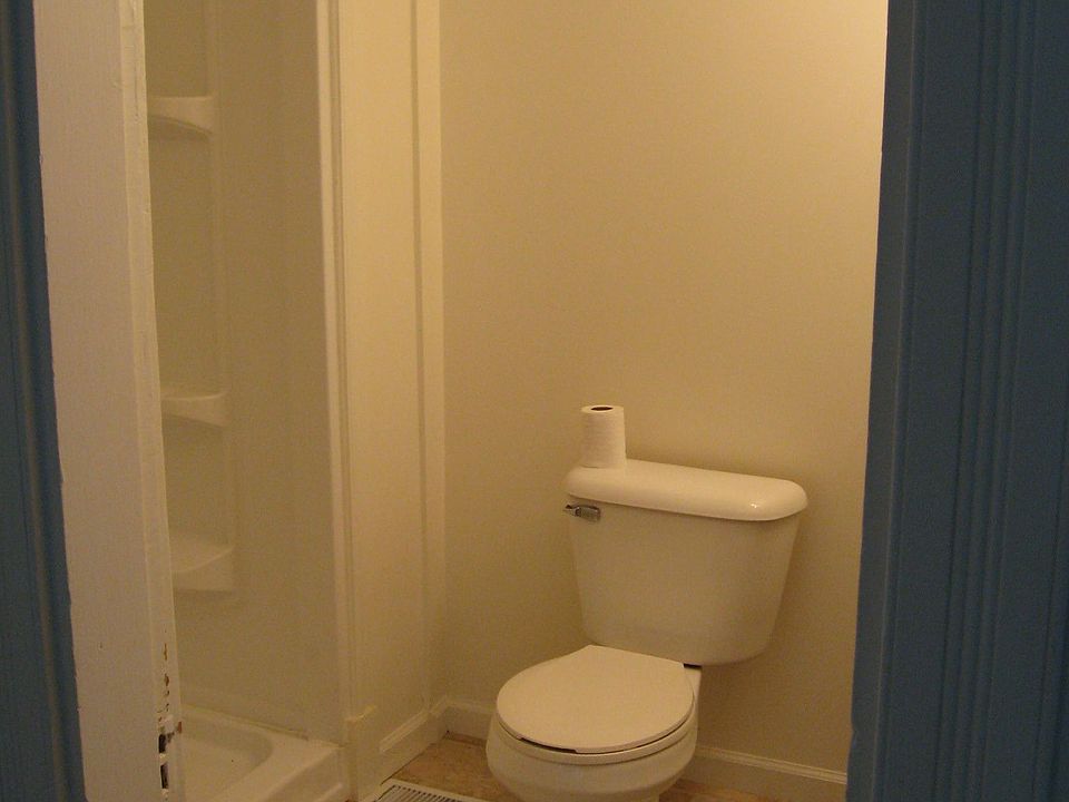 First level full bath w/ stand up shower.