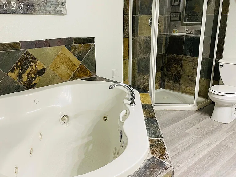 Basement bathroom