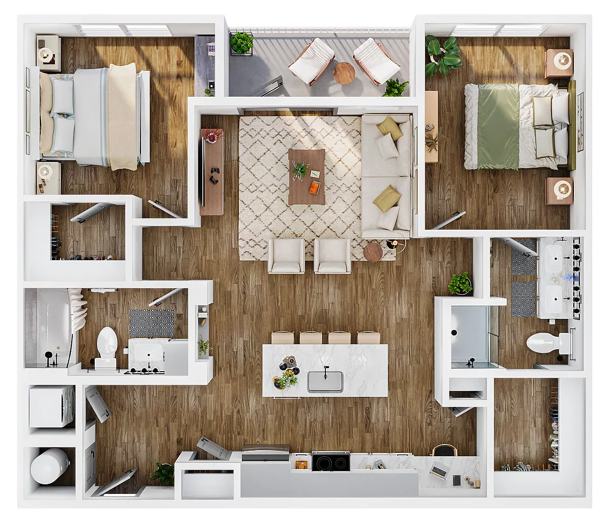 Floor plan Bass