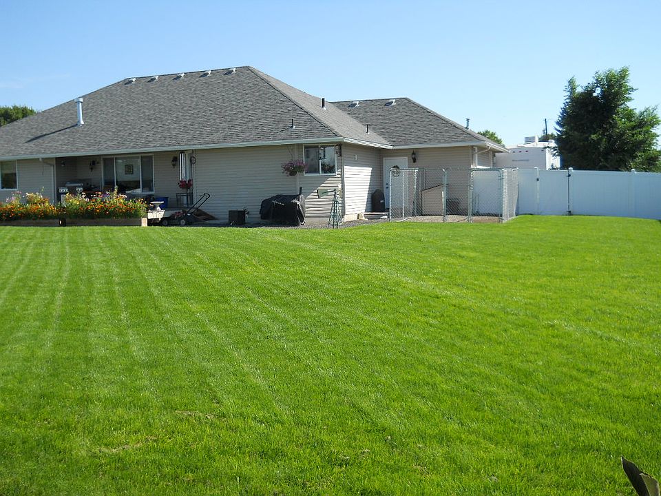 Rear view of home