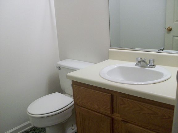 First floor powder room