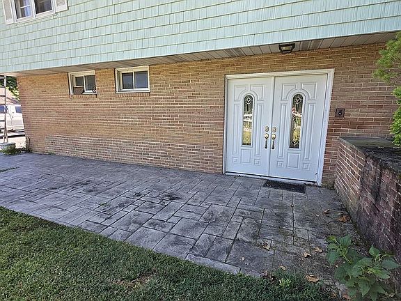 Front door and walkway