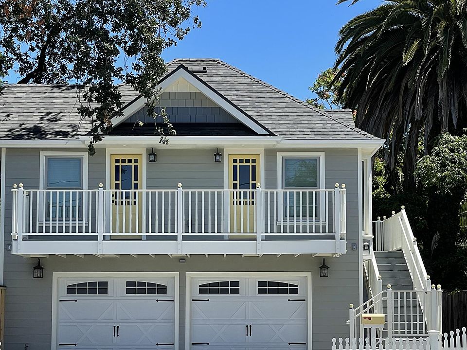 Exterior; apartment is the 2nd floor with private entrance on the right side of the building