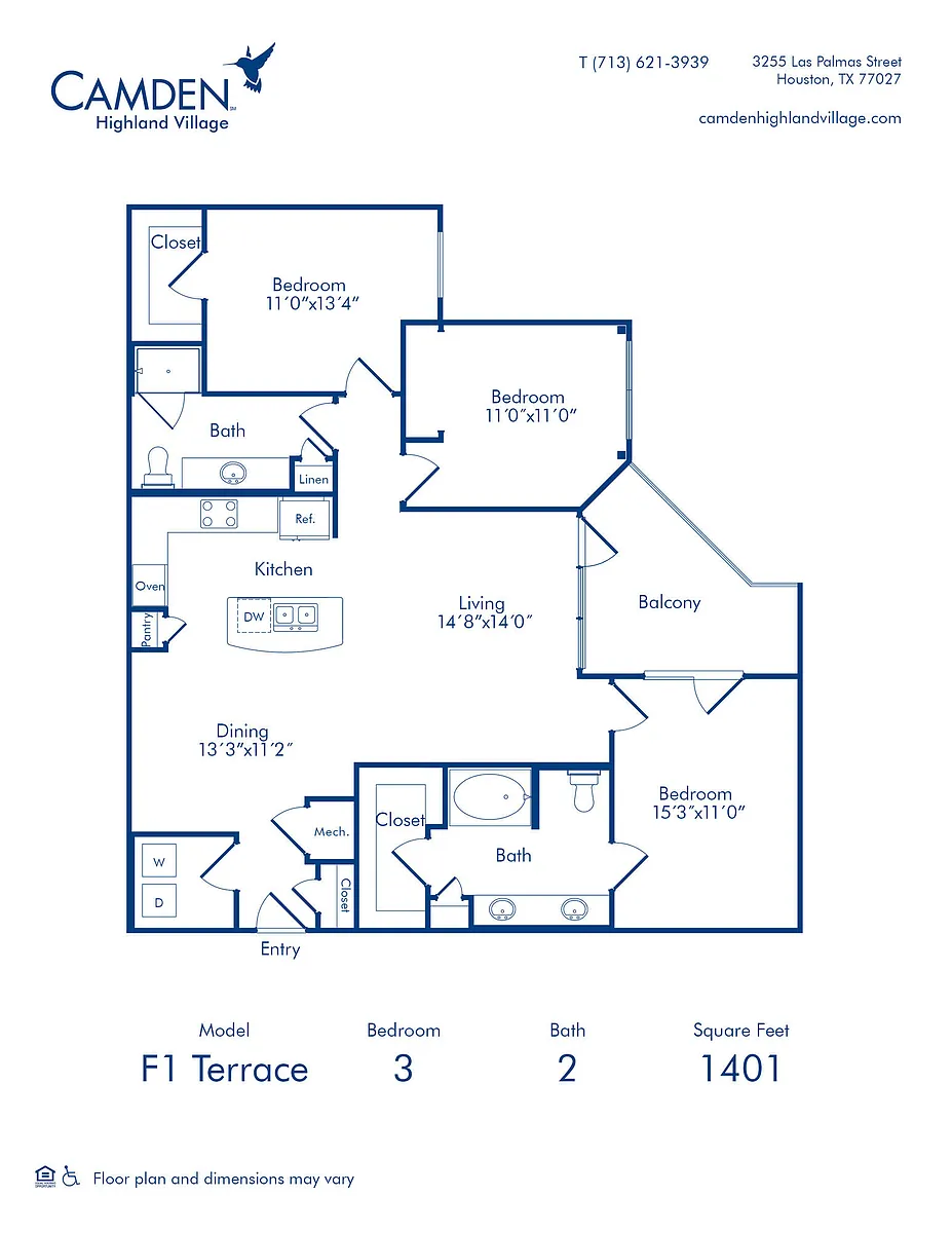 Floor plan F1 Terrace