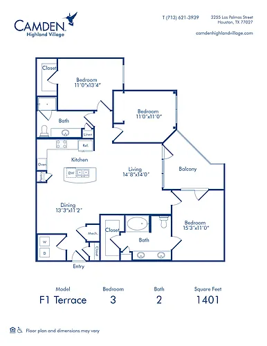 Floor plan F1 Terrace