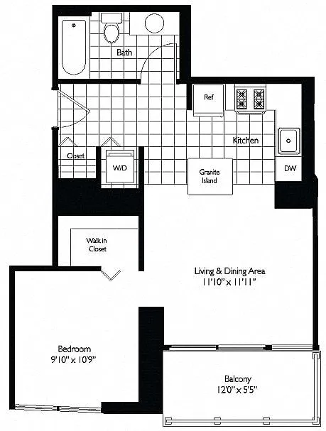 Floor plan CONVERTIBLE 04 - TIDES