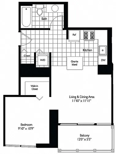 Floor plan CONVERTIBLE 04 - TIDES