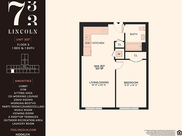 733 Lincoln Pl #1307 — Photo 2