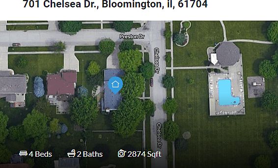 This home across from pool!