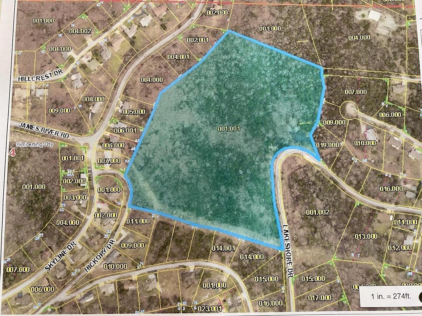 56 Lakeshore Drive (18.67 Acres), Kimberling City, MO 65686 MLS