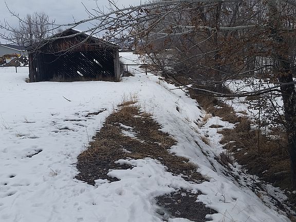 back property line. 