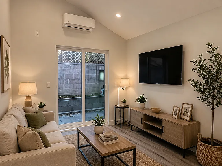 Open living room
**Unit does not come furnished
