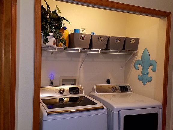 Laundry closet