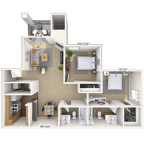 Floor plan 22C