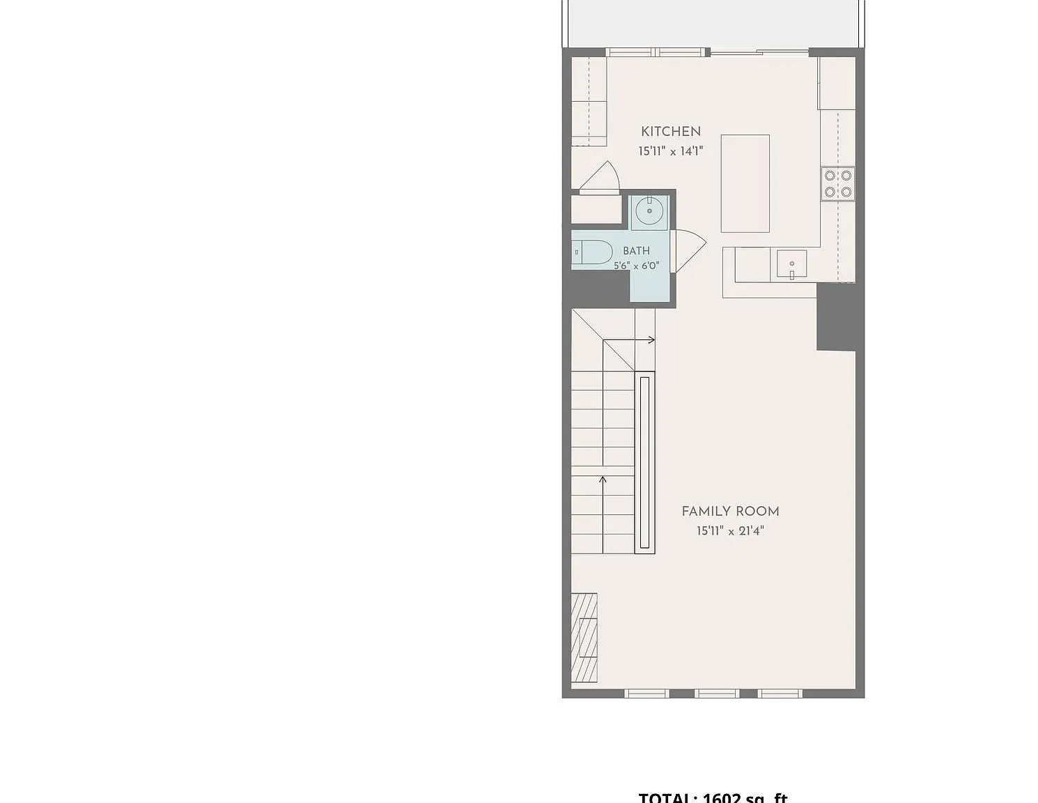 2 bed, 2.5 bath, 1530 sqft, $3,400 — Photo 3