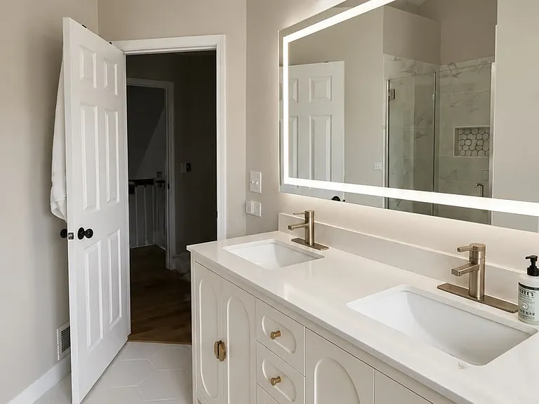 Master bathroom