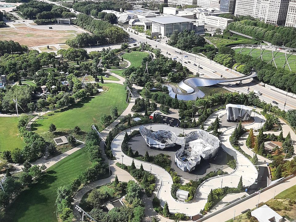 Ice Ribbon and Maggie Daley Park