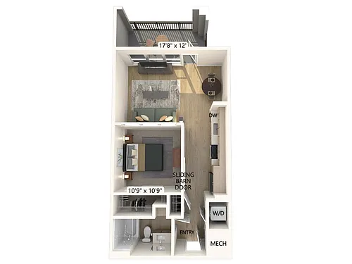 Floor plan S1-639sf