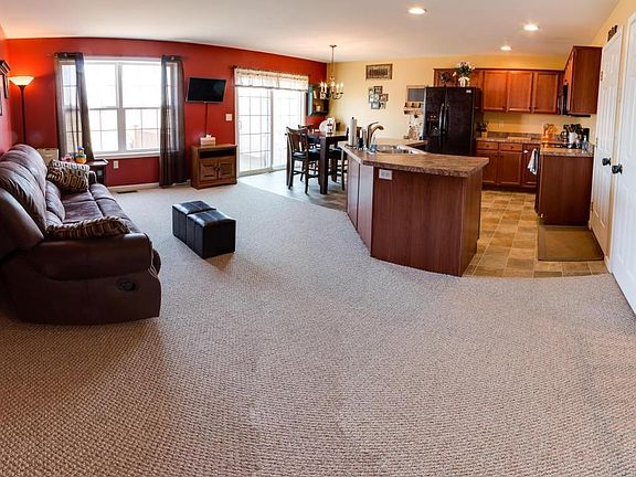 Living, Dining & Kitchen