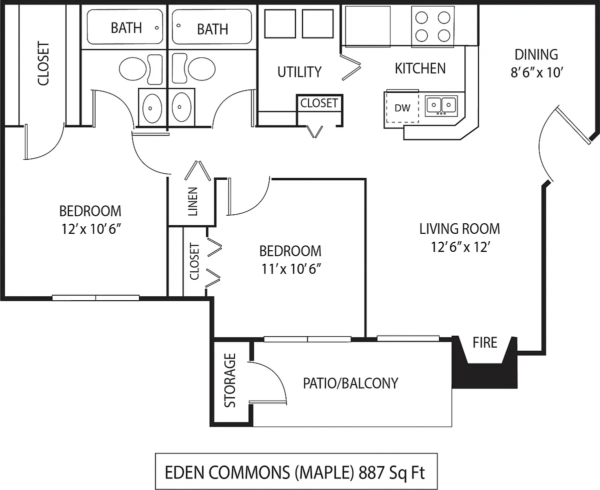 Floor plan Maple