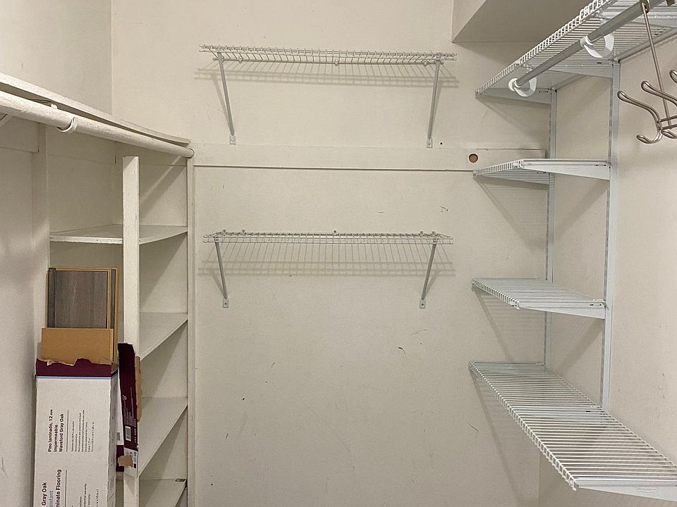 huge walk in closet