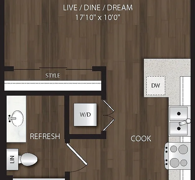 S1 floor plan The Dylan