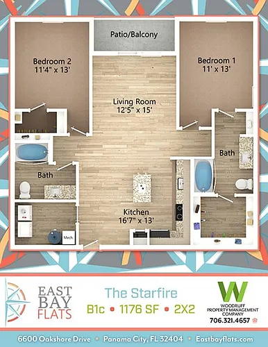 Floor plan The Starfire