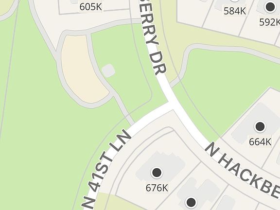 home in proximity to 2 grass greenbelts and enormous grass park and giant paved loop walking path; mountain hiking trails, gravel running paths, 3 sand playgrounds, short walk to Deem Hills park with restrooms, lit pickelball, tennis, basketball, soccer