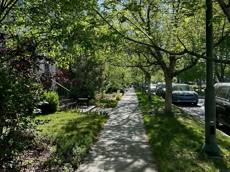 Street view looking east