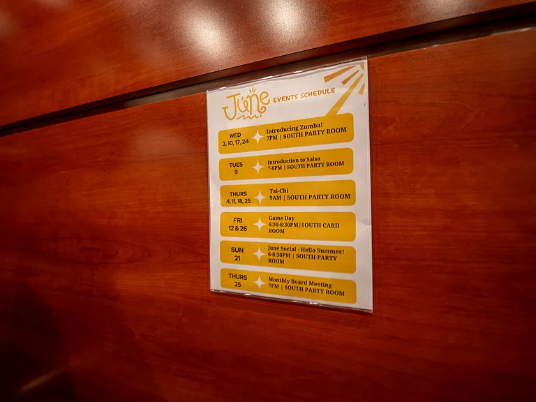 Monthly Activity List