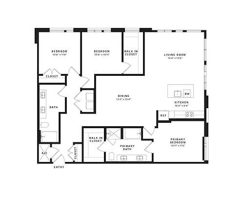 Floor plan C2-HC
