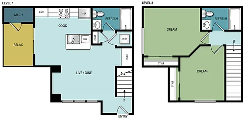 Floor plan B