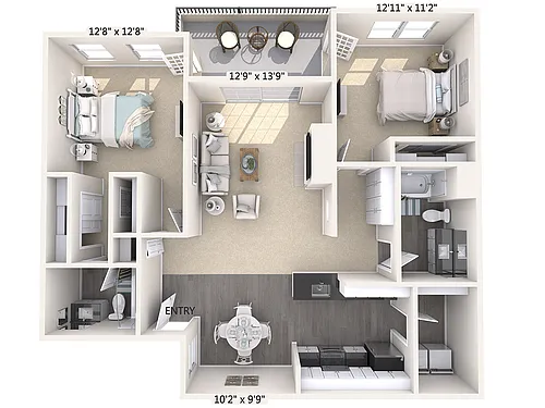 Floor plan B4-UF