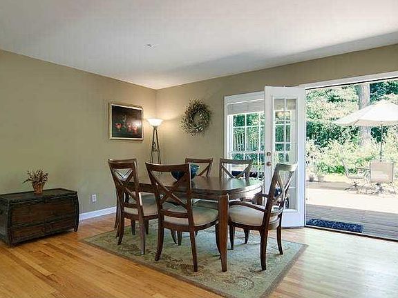 view to outside deck