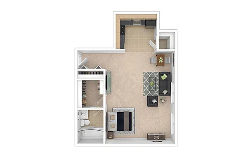 Floor plan 307