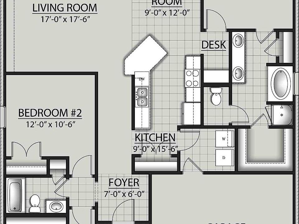 LaSalle IV A - Open Floor Plan - DSLD Homes