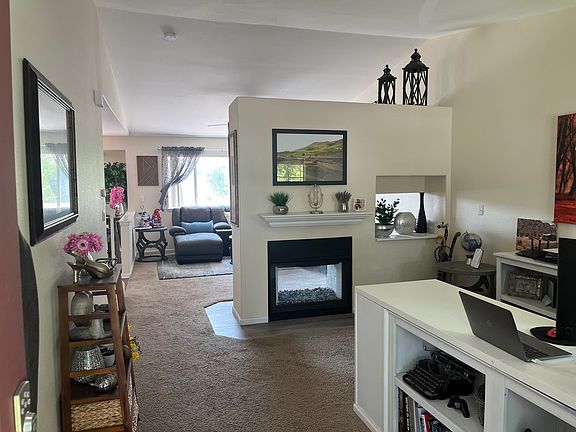 Beautiful, 2-sided fireplace on main floor