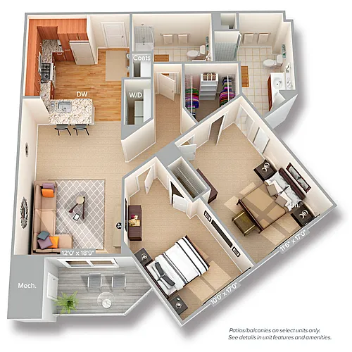 Floor plan B6