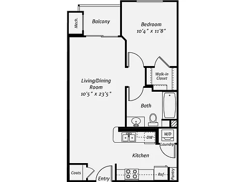 Floor plan A1