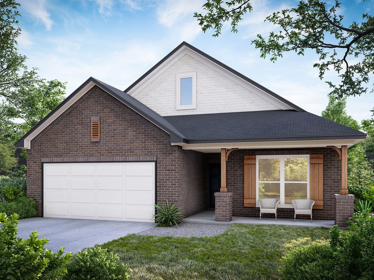 Lincoln Plan, Woodland Trails at Washington Lane, Broken Arrow, OK