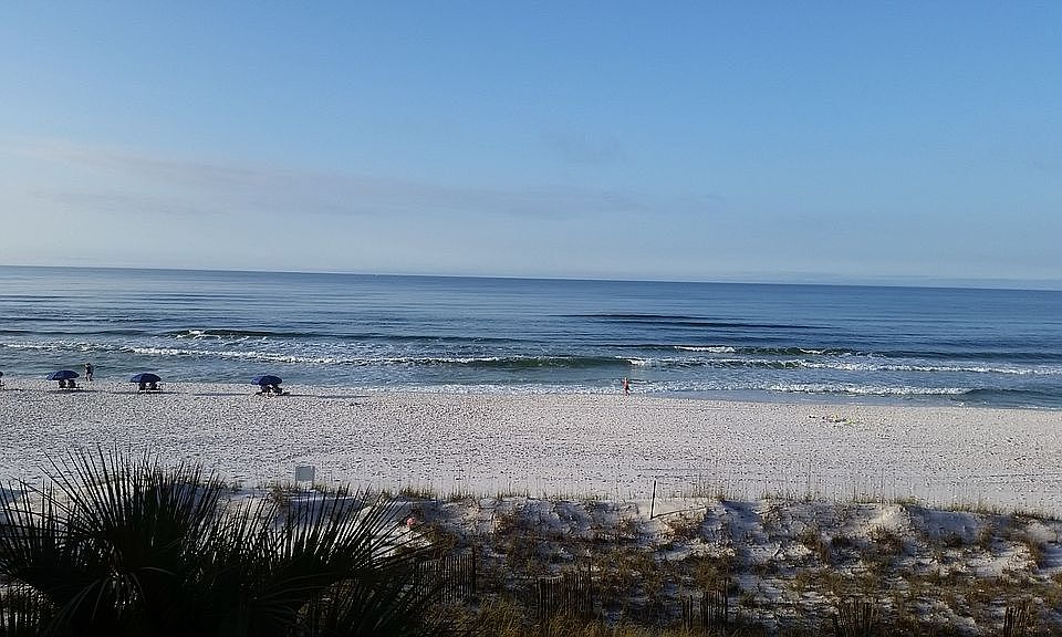 Beach View From Unit 1E