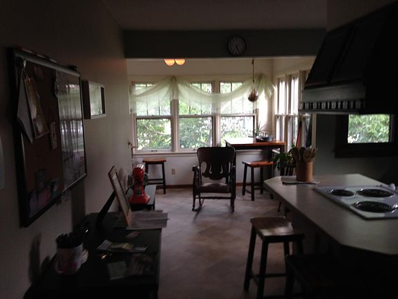 kitchen, and sunroom space