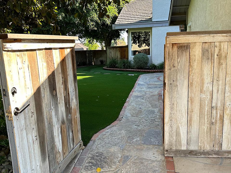 Yard from back alley