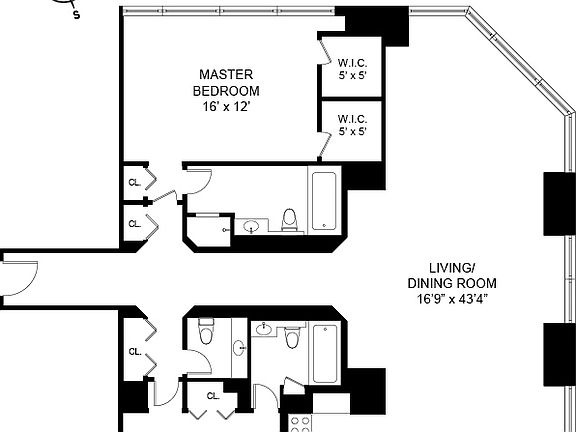 2nd image of 150-156 W 56th St APT 6301