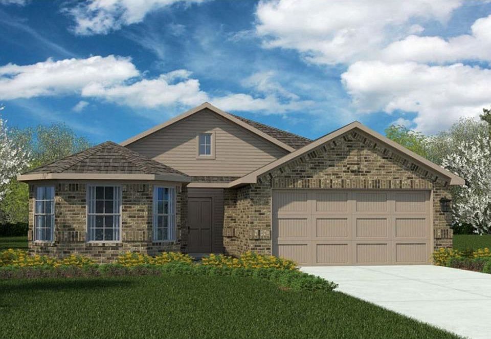 D.R. Horton's Express Home The Huntsville Floorplan Elevation C